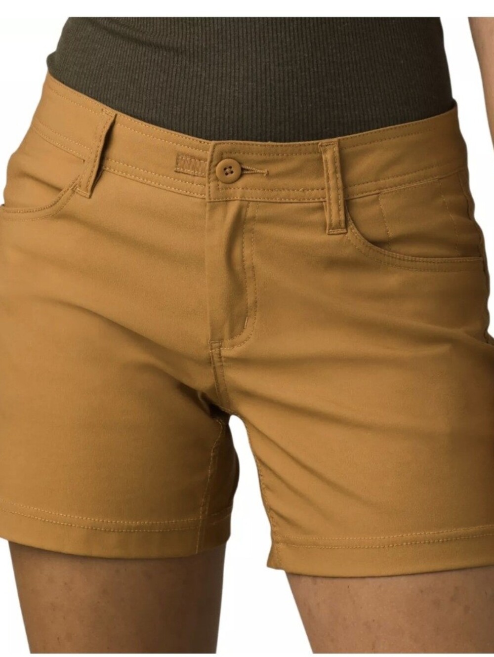 prAna Women’s Halle Short II Size 10 Earthbound 5” Hiking Outdoor Stretch